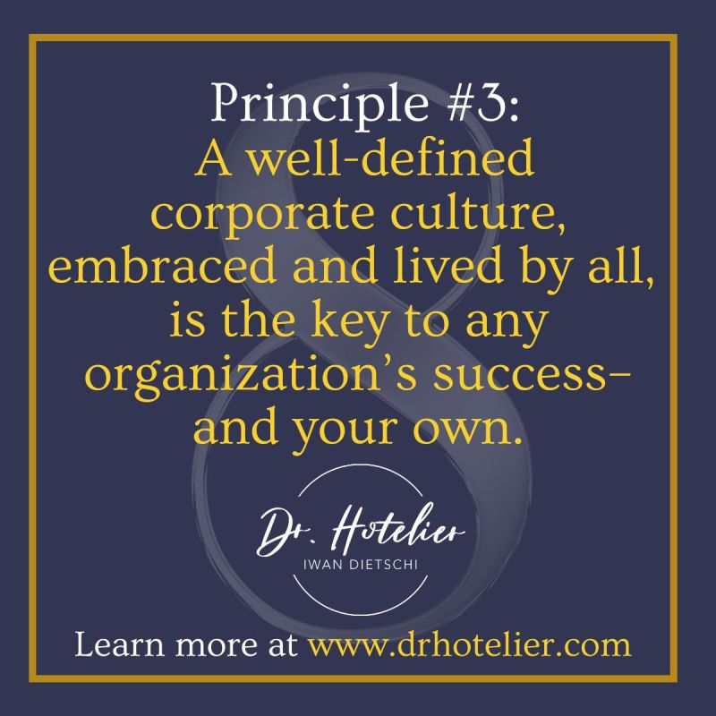 Principle #3 (Eight Principles for Excellence in the People Business)